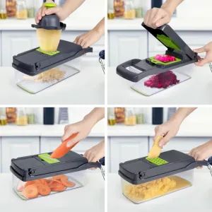 قطاعة خضروات وفواكه - Vegetable Slicer and Handmade Fruits