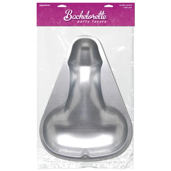 BACHELORETTE PARTY FAVORS - JUMBO PECKER CAKE PAN