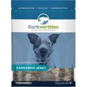 Barkworthies - All Natural Kangaroo Jerky Dog Chew