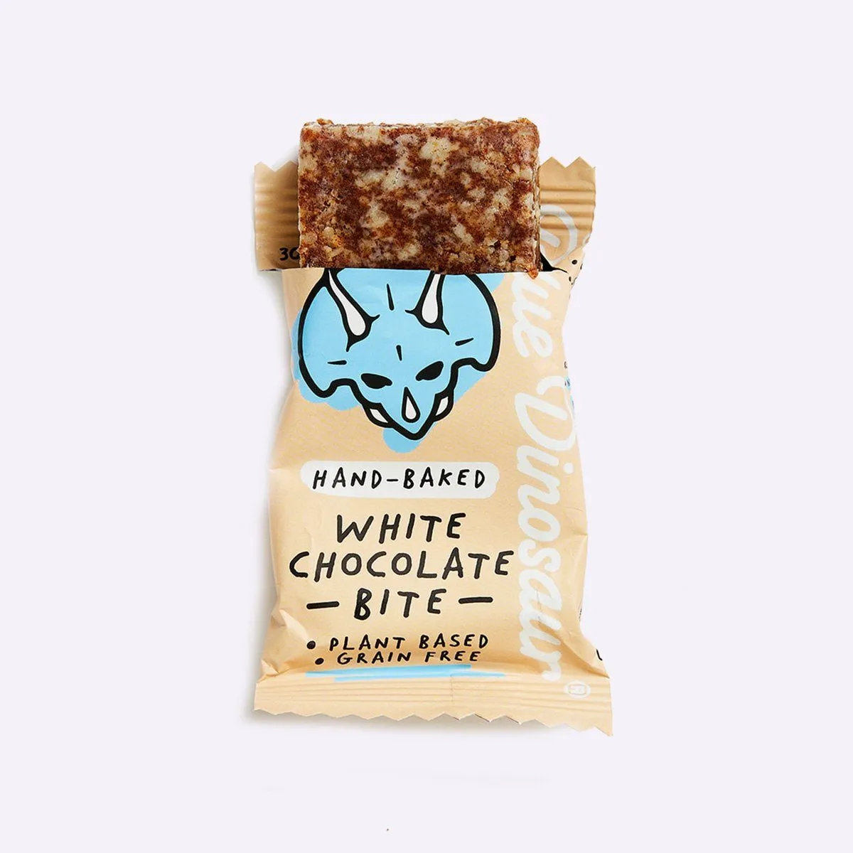 Blue Dinosaur Bites - White Chocolate - 30g