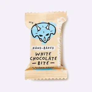 Blue Dinosaur Bites - White Chocolate - 30g