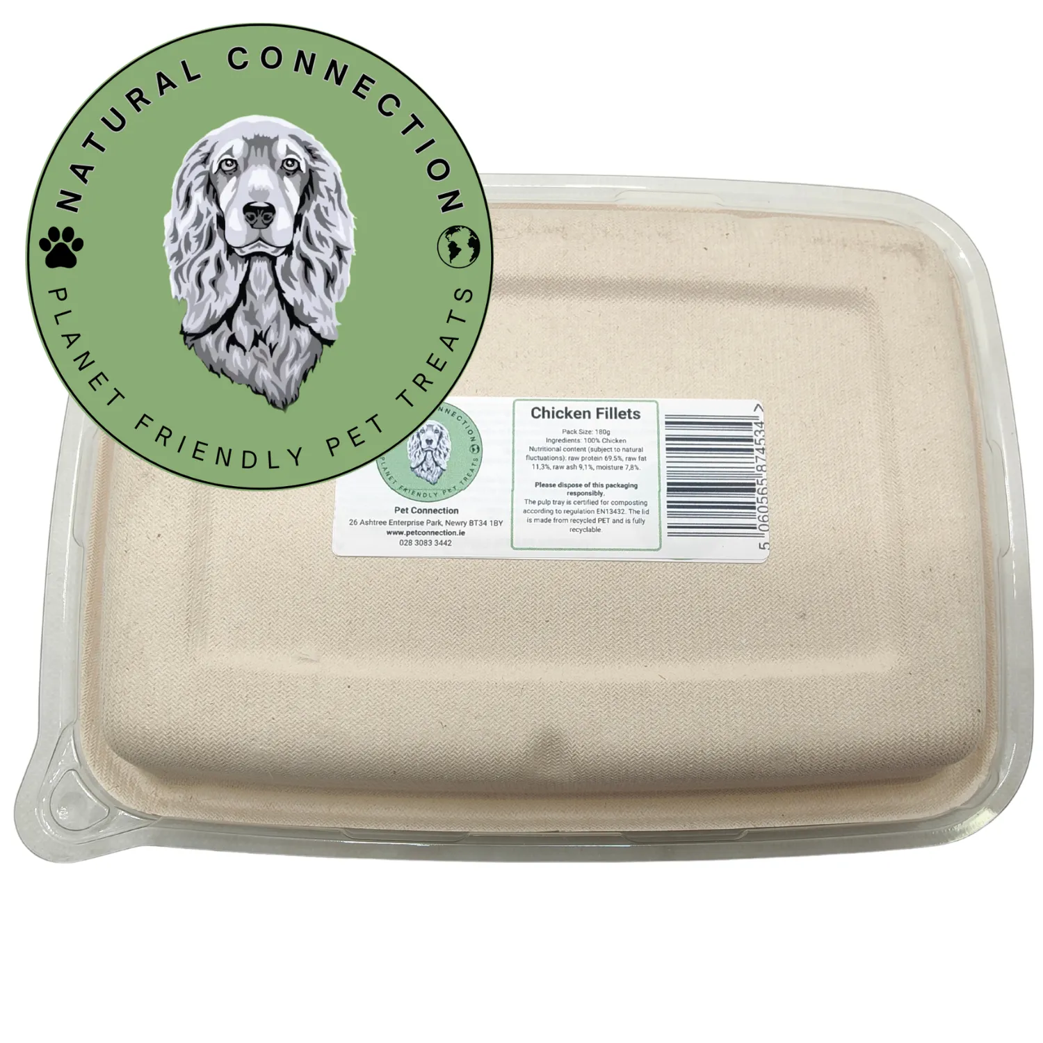 Chicken Breast Fillets | Gentle Air Dried Delicious High Protein Treats by Natural Connection