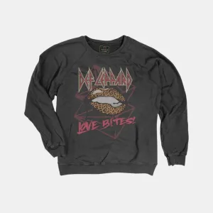 Def Leppard "Love Bites" Sweatshirt (Black)