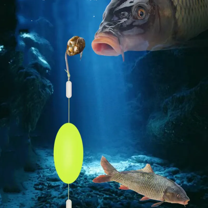  Double-Hook Reverse Bottom Rig! Upgraded version boosts hook-up rate by 50%  say goodbye to snagging! 