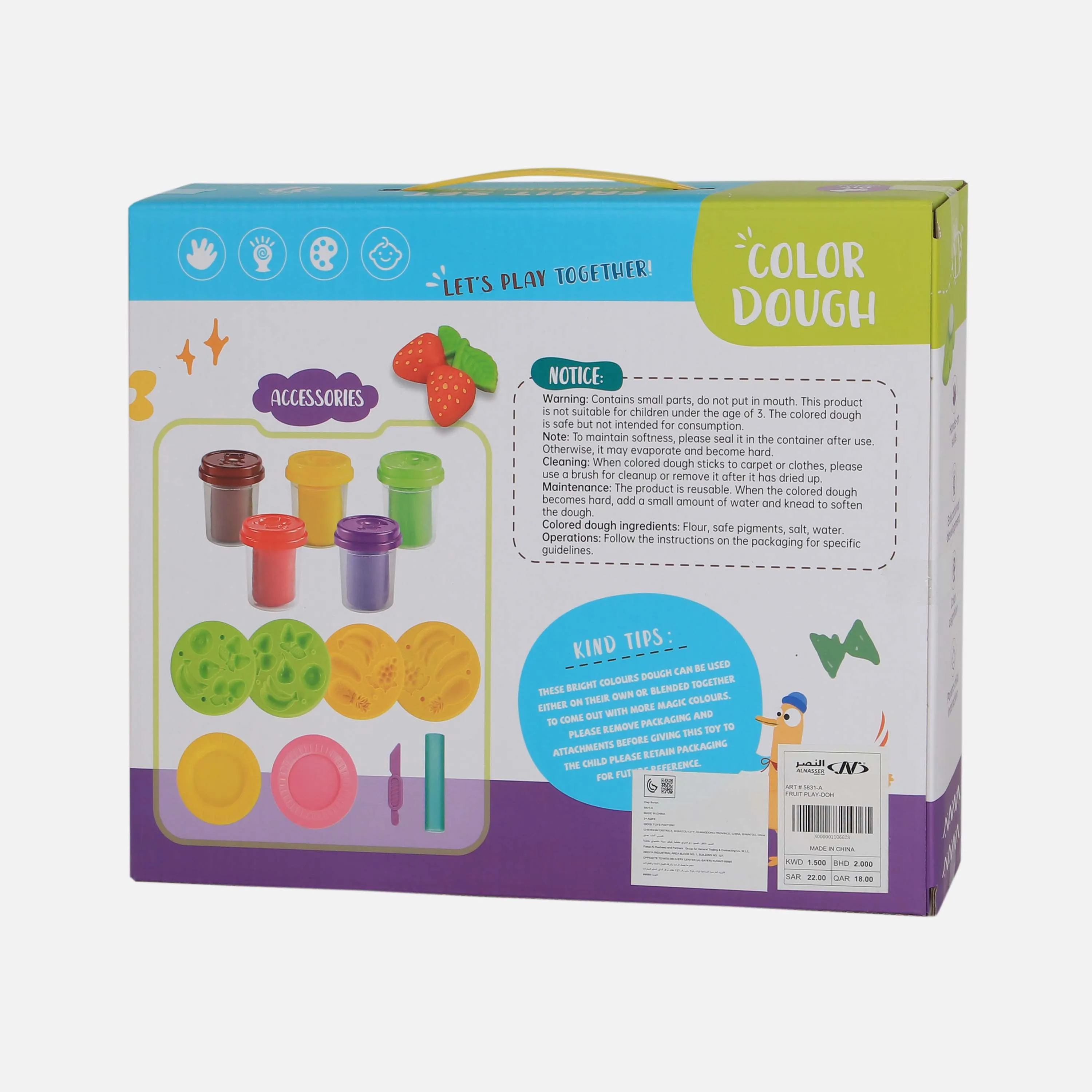 FRUIT PLAY-DOH