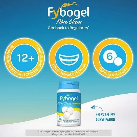 Fybogel Fibre Chews Citrus Flavour (60)