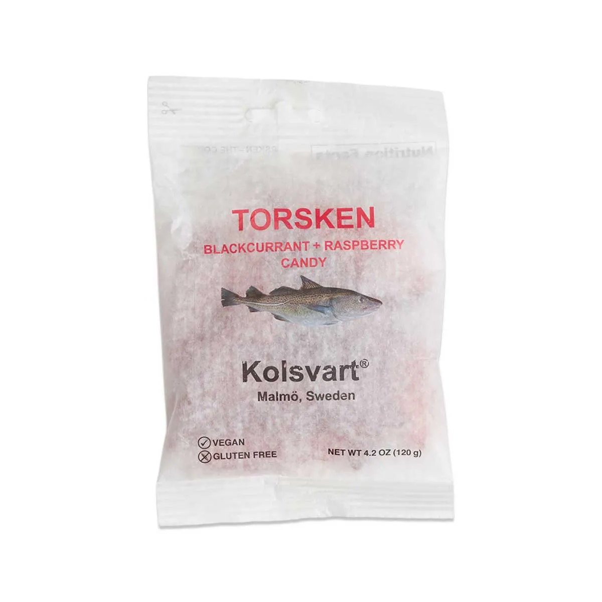 Kolsvart - Blackcurrant & Raspberry Swedish Vegan Gummy