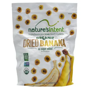 Nature's Intent Dried Bananas