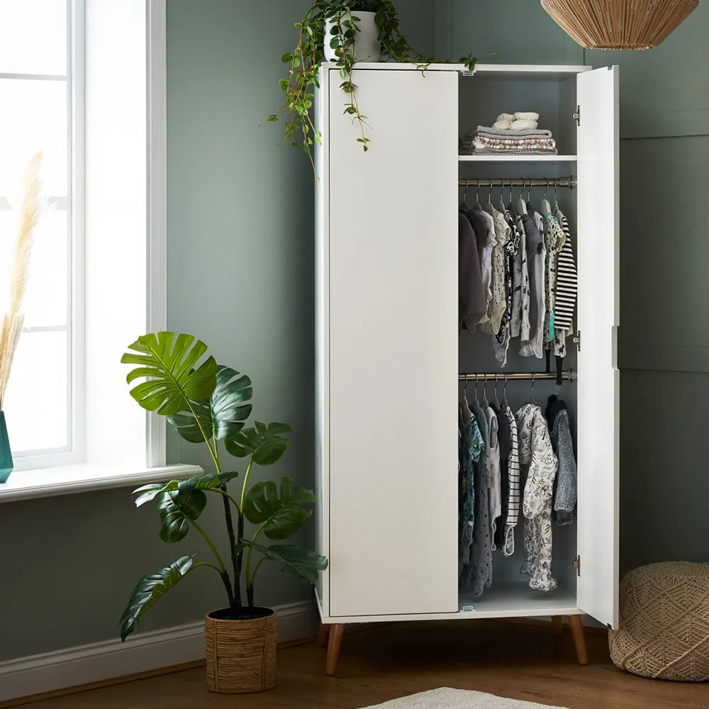 Obaby Maya Double Wardrobe - Direct Delivery