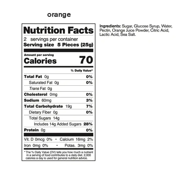Skratch Fruit Drops Energy Chews