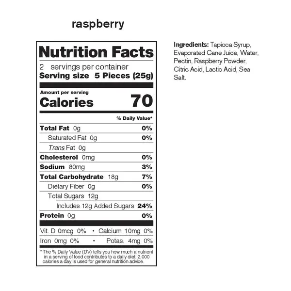 Skratch Fruit Drops Energy Chews