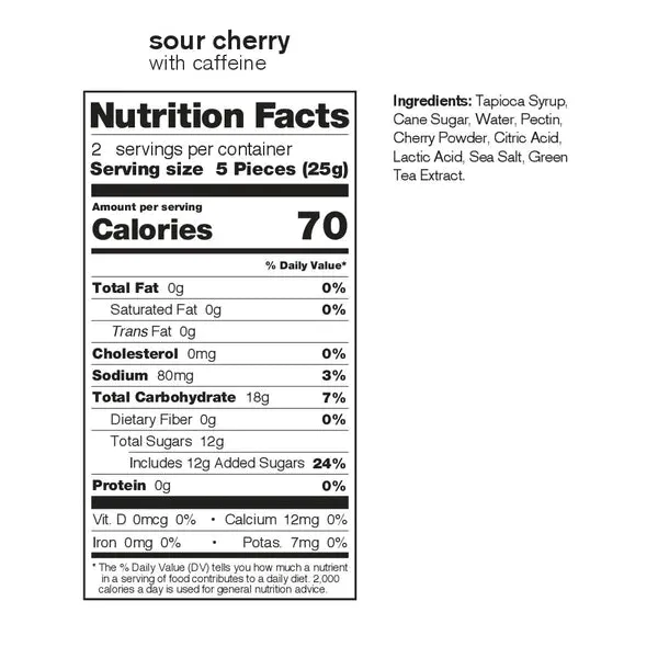 Skratch Fruit Drops Energy Chews