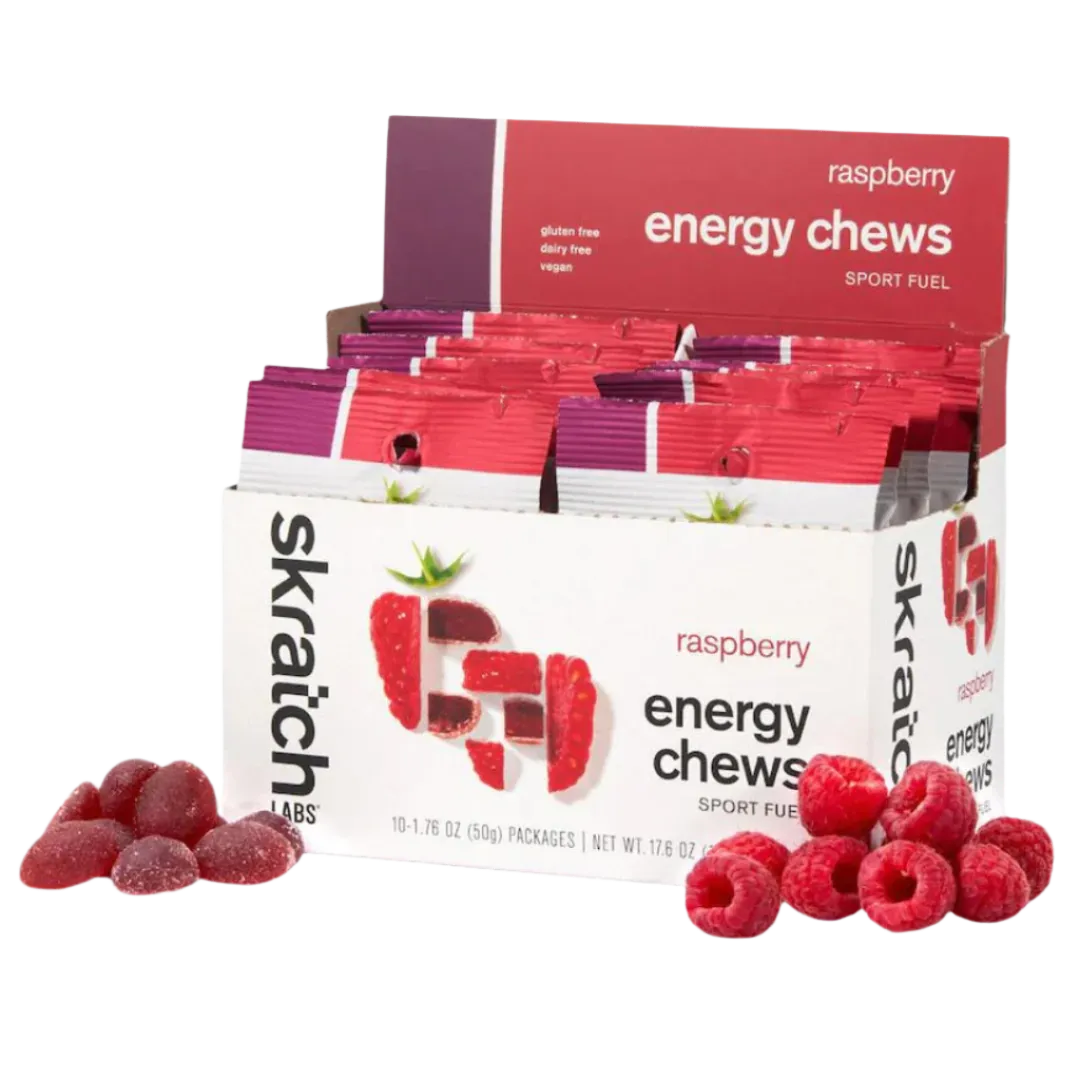 Skratch Labs - Sport Energy Chews - Raspberry