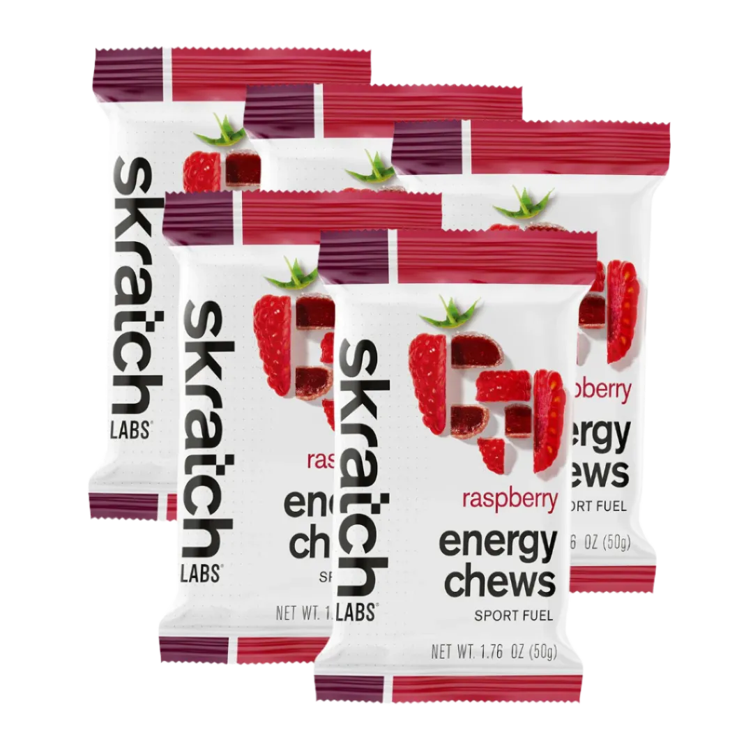 Skratch Labs - Sport Energy Chews - Raspberry