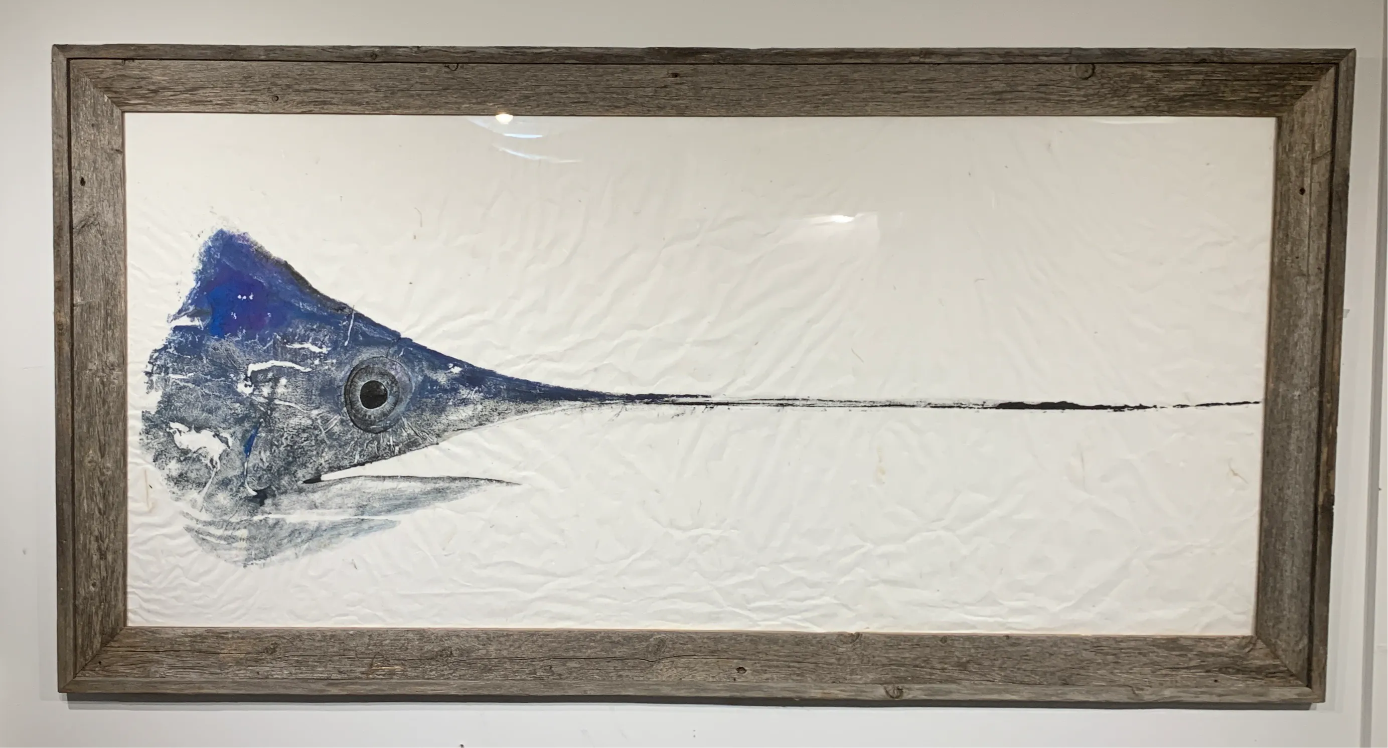 Swordfish head