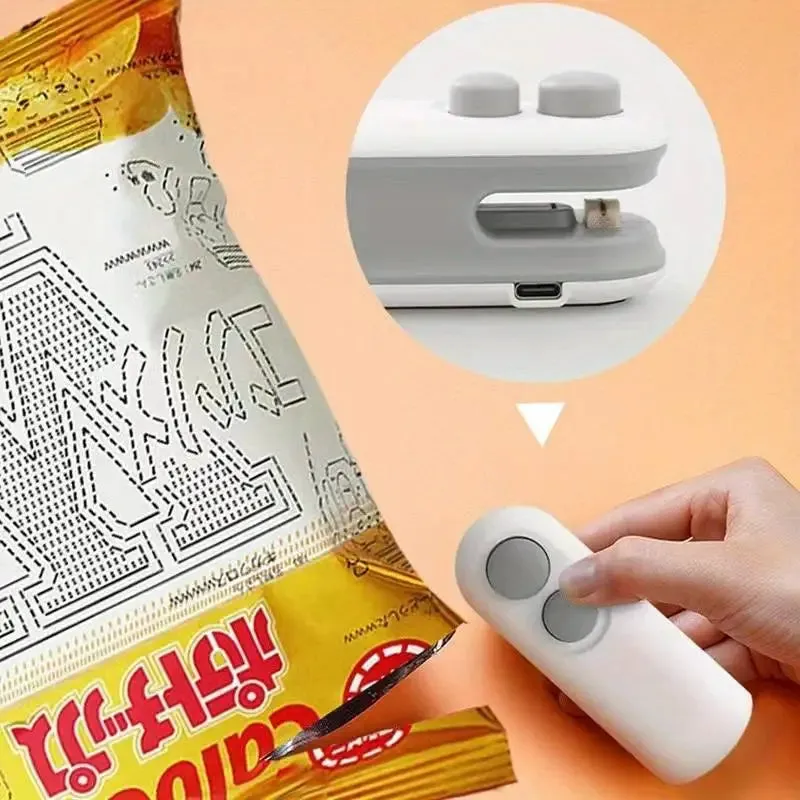 Vacuum Sealer Snacks plastic bag heat sealer