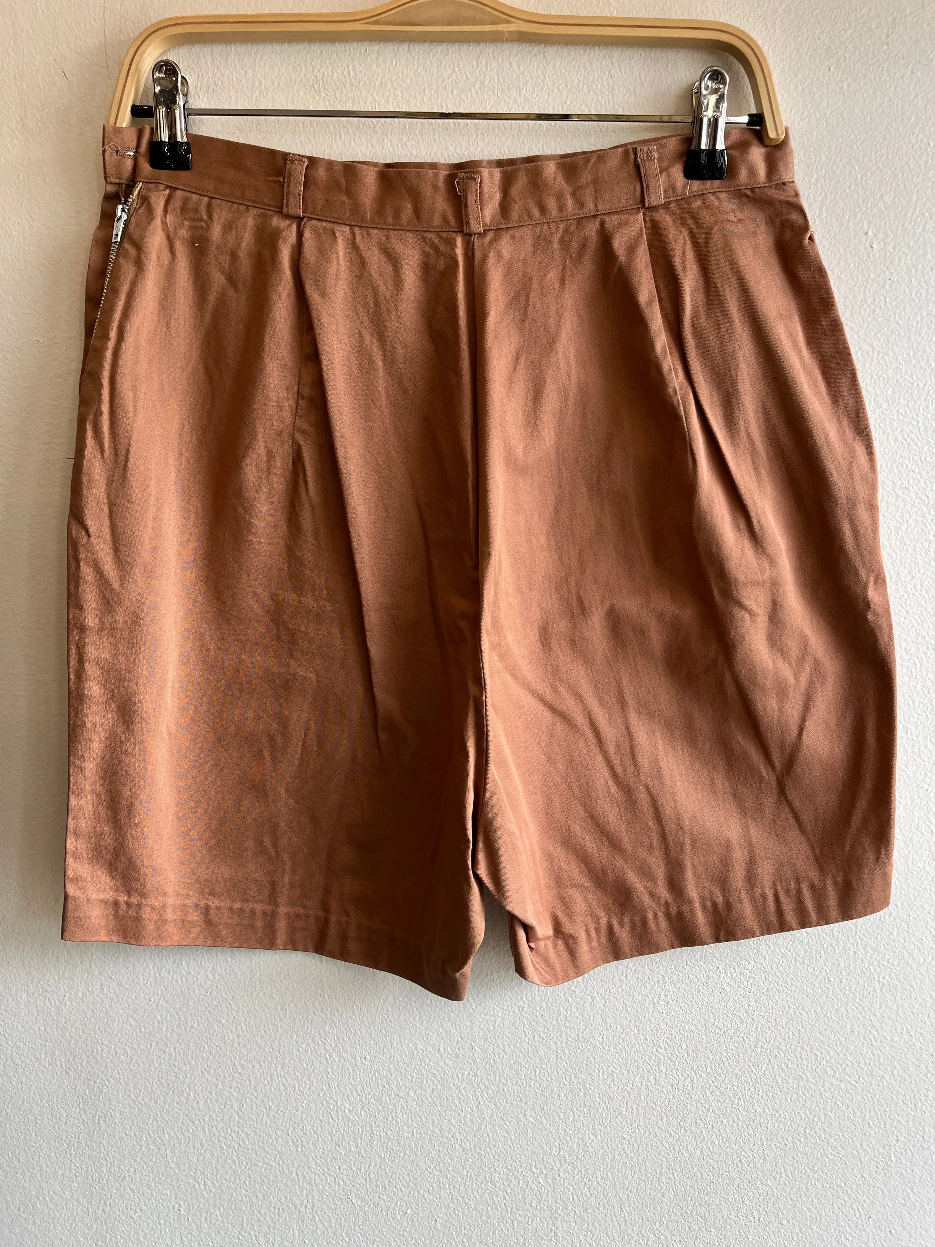 Vintage 1950s Paddle and Saddle Side-Zip Shorts
