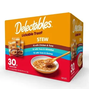 Wet Cat Treats Variety Pack 30 Count
